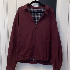 Vintage Polo Burgundy Jacket